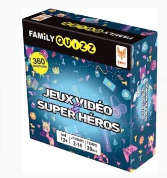 TOPI809001 - Family Quizz - Videospiele und Superhelden