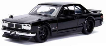 JAD99602 - NISSAN Skyline 2000 GT-R FAST & FURIOUS 1971 Schwarz