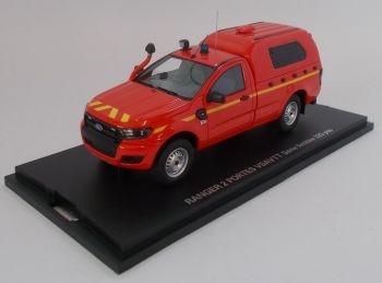 ALARME0034 - FORD RANGER Feuerwehrauto 2 Türen VSAVTT Sanitary Cell mit Abziehbildern limitiert auf 325 Exemplare