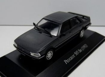 MAGARG50 - PEUGEOT 505 sri 1992 grau mit Heftchen