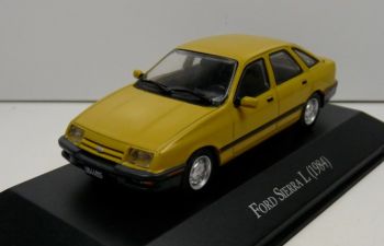 MAGARGAQV28 - FORD Sierra I 1984 Gelb mit Broschüre