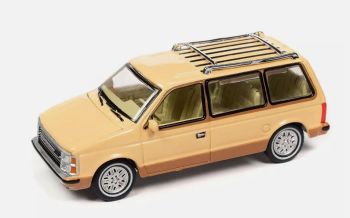 AW64402B-B - PLYMOUTH Voyager 1985 Beige und Braun – Im Blister