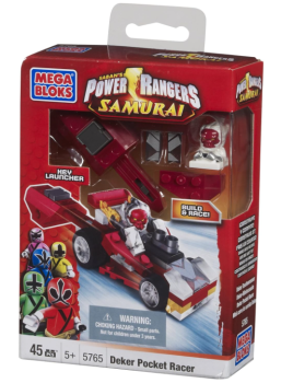 MEGA5776 - POWER RANGERS Super-Samurai-Auto – Rot