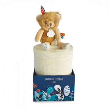 DC3646 - TIWIPI OURS - Decke mit Kuscheltier