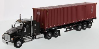 DCM71060 - KENWORTH T880 SFFA 6x4 Containertür + 40-Fuß-Container