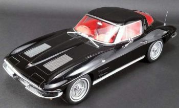 GTSUS010 - CHEVROLET Korvette 1963 schwarz