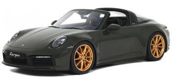 GT438 - PORSCHE 911 (992) Targa 4S 2020 Olivgrün