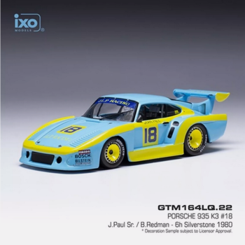 IXOGTM164LQ.22 - PORSCHE 935 K3 #18 6h Silverstone 1980 JPAUL.SR / B.REDMAN