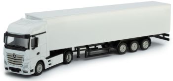 HOL1-021201 - MERCEDES BENZ Actros MP4 4x2 und starrer Kofferanhänger