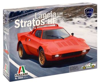 ITA3654 - LANCIA Stratos HF-Modell zum Zusammenbauen und Lackieren