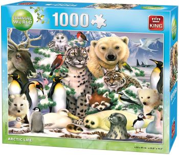 KING05485 - 1000 Teile Puzzle Leben in der Arktis