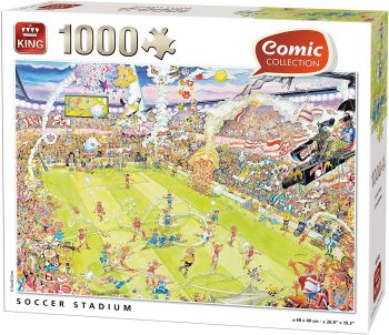 KING05546 - Puzzle 1000 Teile Fußballstadion