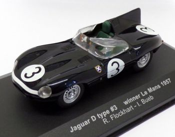 IXOLM1957 - JAGUAR D-TYPE #3 Gewinner der 24h du Mans 1957 L.BUEB/R.FLOCKHART