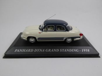 MAGCSPADYNAGRAND - PANHARD Dyna Grand Standing 1958 Weiß und Blau