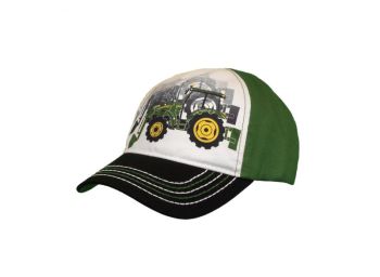 MC53080604BK - JOHN DEERE Kindermütze weiß und grün