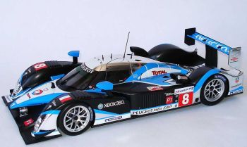 MNC150091208 - Peugeot 908 HDI FAP 2. Platz Le Mans 2009 Montagny/Sarrazin/Bourdais