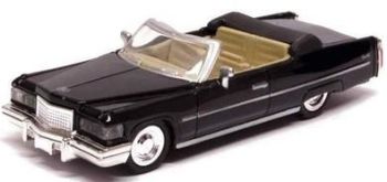 NEW48013E - CADILLAC Cabrio Coupe De Ville 1976 schwarz