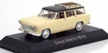 NOREV574055 - SIMCA Vedette Marly Kombi 1957 cremeschwarzes Dach