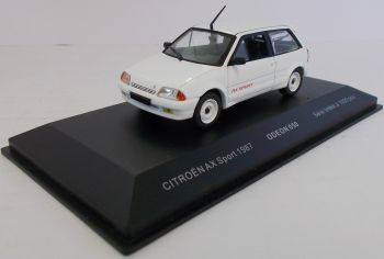 ODE050 - CITROEN AX Sport 1987 weiß limitiert auf 1000 Exemplare