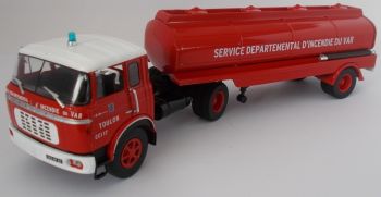 ODE066 - BERLIET TR12 4x2 Feuerwehrmann CCGC SDIS 83 Toulon mit Wassertank