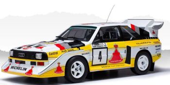 IXO18RMC161A.22 - AUDI Sport Quattro S1 E2 #4 1000 Lakes Rallye 1985 S.BLOMQVIST / B.CEDERBERG