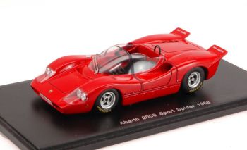 SPAS1329 - ABARTH 2000 Sport Spider 1968 Rot.