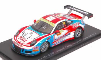 SPASA118 - PORSCHE 911 GT3 #98 Macau GT World Cup 2016 Ma Ching Yeung Philip - Limitiert auf 300 Ex.