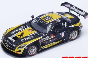 SPASB115 - MERCEDES SLS AMG GT3 Black Falcon #18 24H Spa 2015 - Limitiert auf 300 Ex.