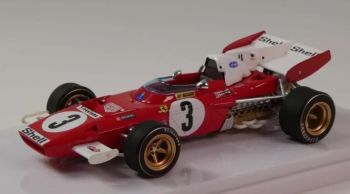 TM43-14D - FERRARI 312 B2 F1 #3 GP der Niederlande 1971 C.REGAZZONI - Limitiert auf 80 Ex.