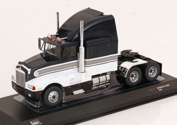 IXOTR183.22 - KENWORTH T600 A 1986 Schwarz und Weiß