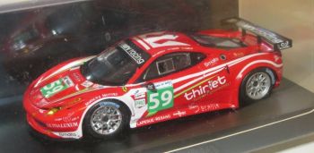 TSM11FJ020 - FERRARI 458 Italia GT2 Luxury Racing #59 24H Le Mans 2011 Ortelli/Makowiecki/Melo.